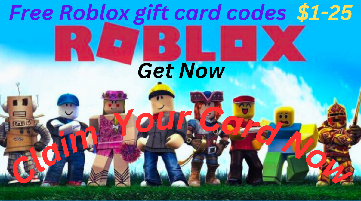 Roblox gift card redeem codes for robux, Roblox gift card codes free, Roblox gift card code generator,